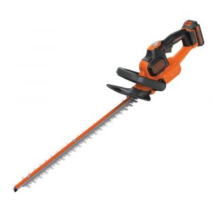 BLACK and DECKER 18 V Lithium-Ion 45 cm Anti-Jam Hedge Trimmer with 2 Ah Battery